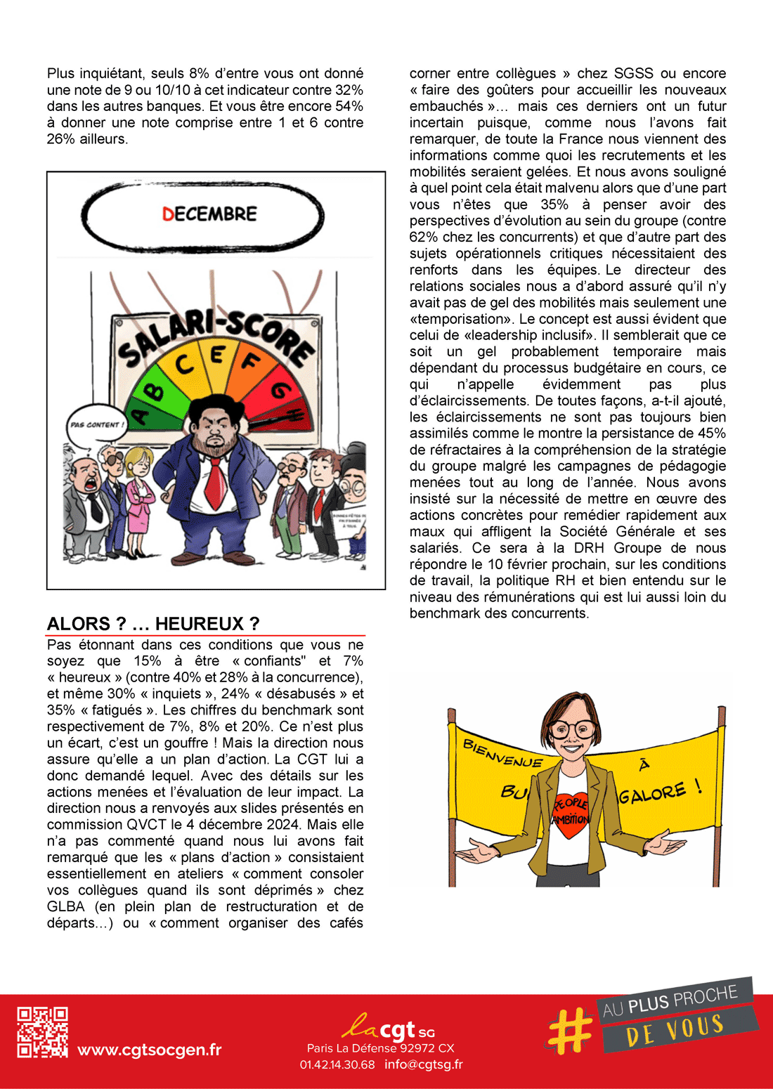 Compte rendu de la réunion de présentation du Baromètre Collaborateurs | 2024